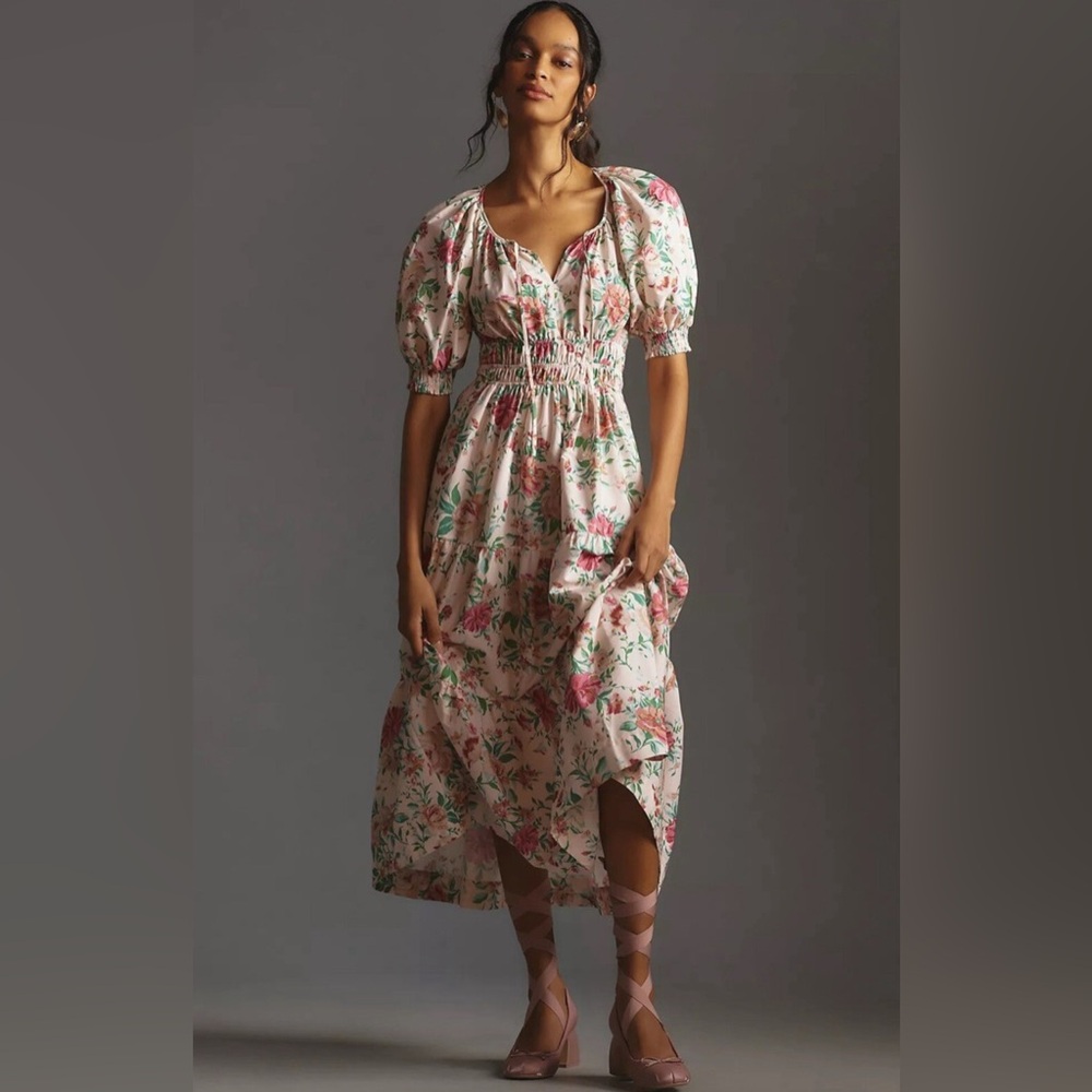 Anthropologie The Somerset Maxi Dress: Puff Sleeve Edition

Sz small nwt
